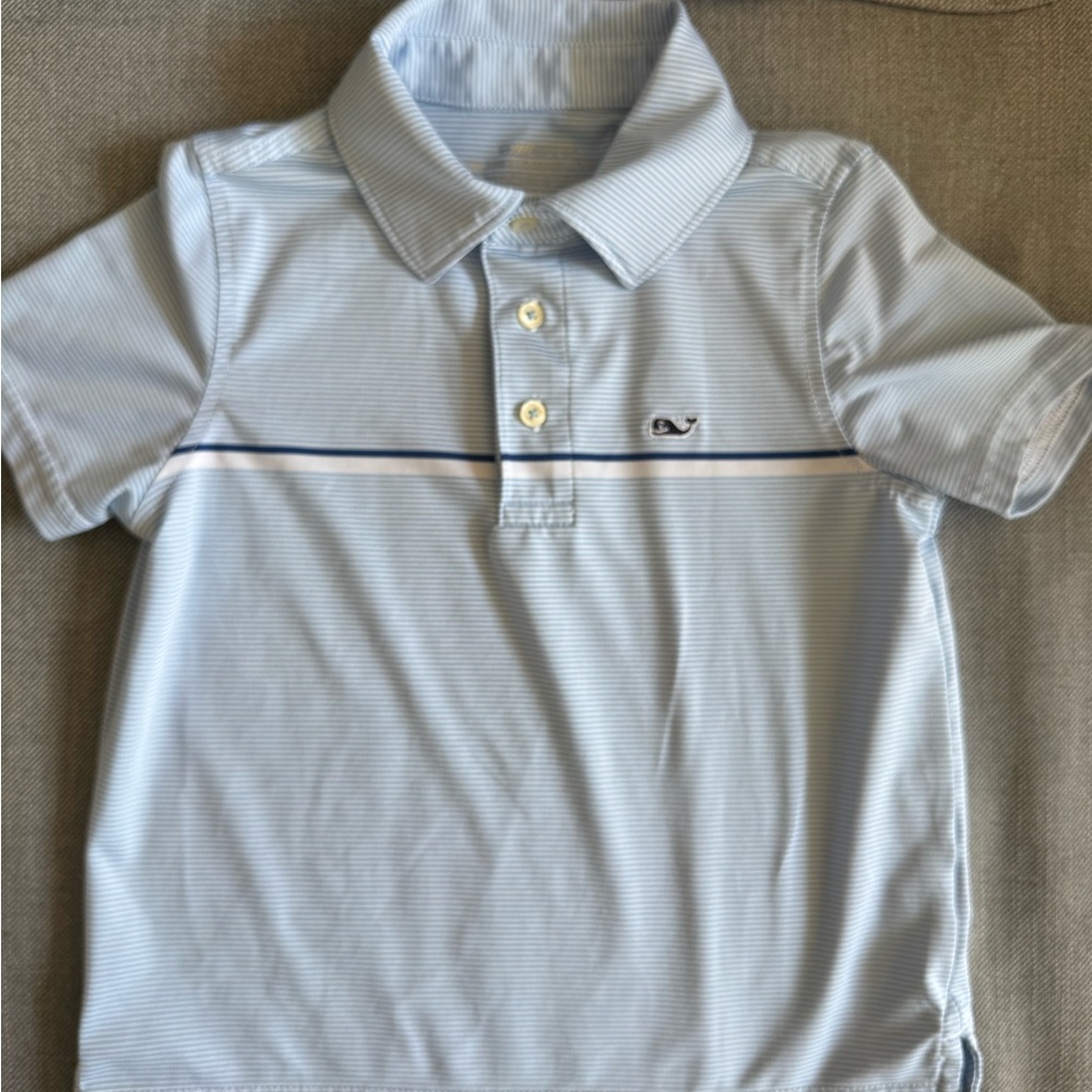 Vineyard Vines Kids Blue Polo Shirt